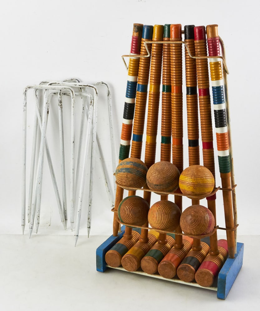 Vintage Croquet Set (1 of 13)