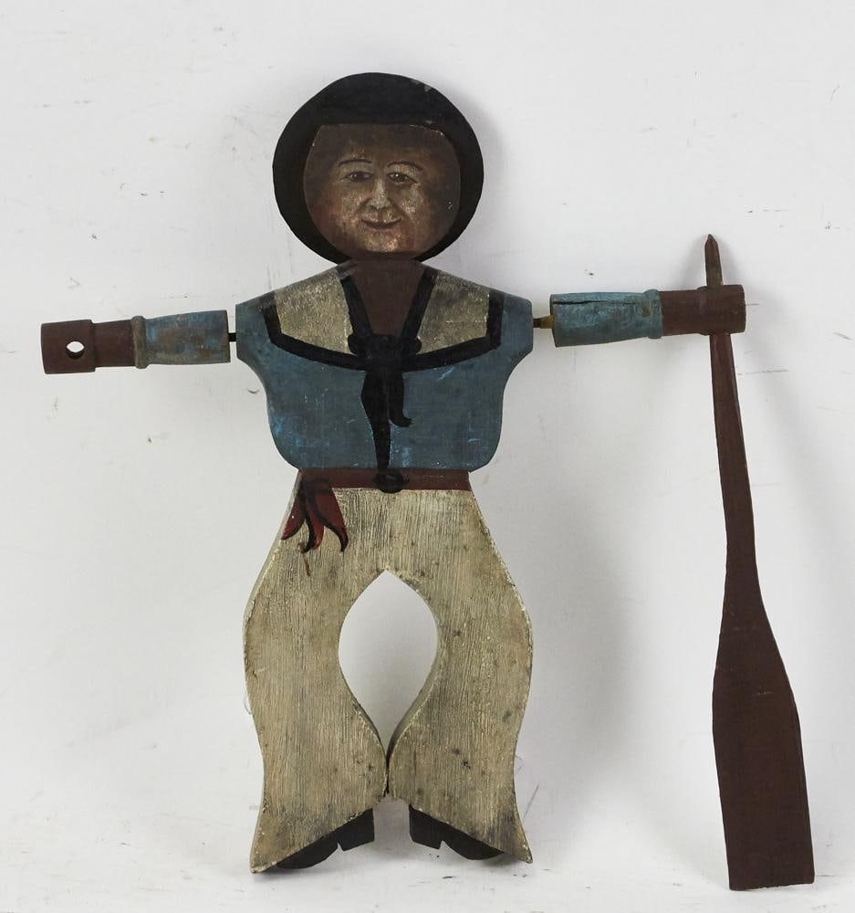 Sailor Whirligig, Painted (1 of 7)