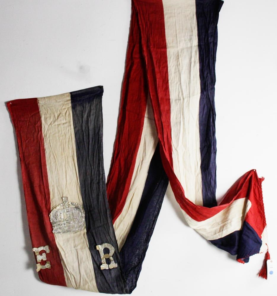 English Banner with British Crown, Circa 1890s (1 of 12)