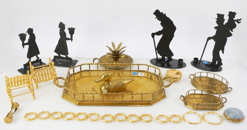 Brass Lot / Candlestick Lot (1 of 11)