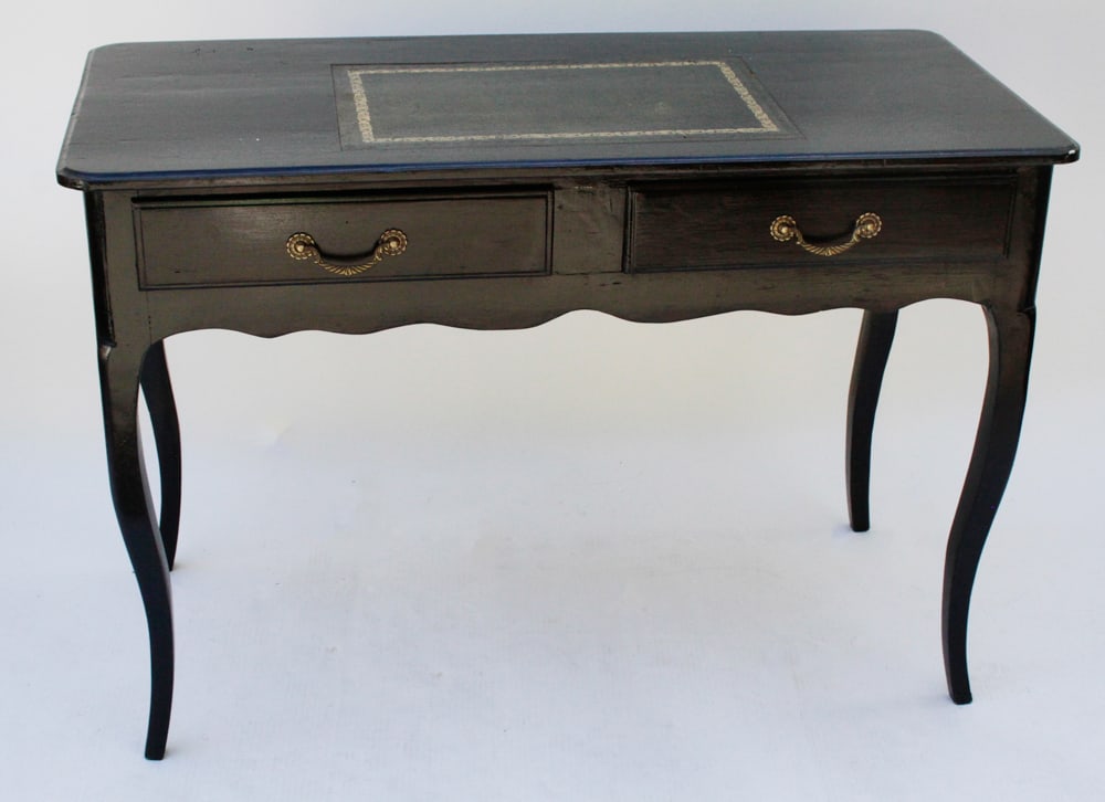 19th/20thC French 2-Drawer Occasional Table (1 of 11)
