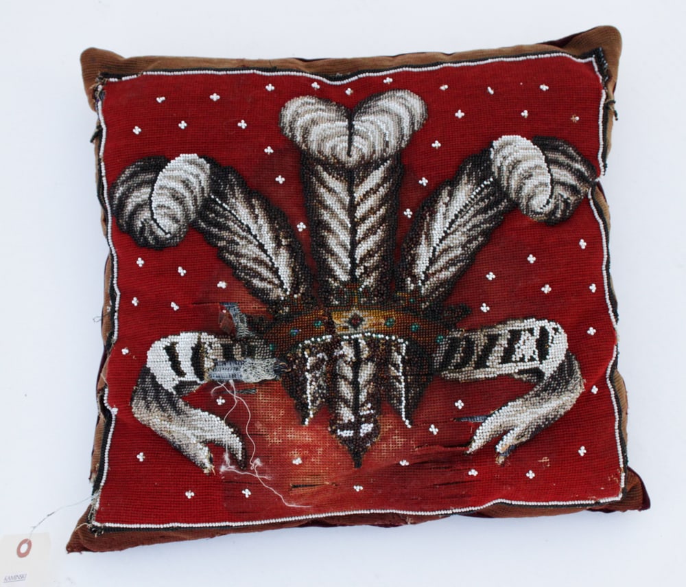 Bead Work Pillow (1 of 6)