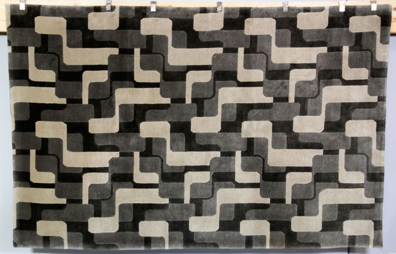 Nepal Rug: Nepal rug, 5' 3" x 8' 4".