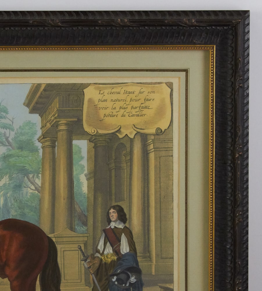 French Equestrian Prints, Monseigneur Le Marquis a Cheval (1 of 8)