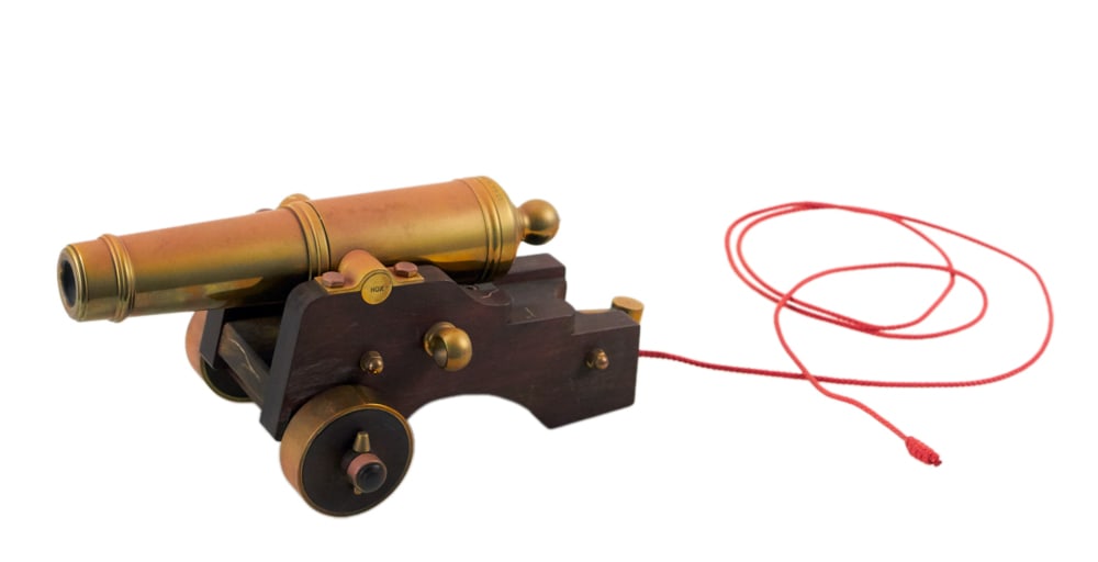 Brass Toy Cannon (1 of 12)