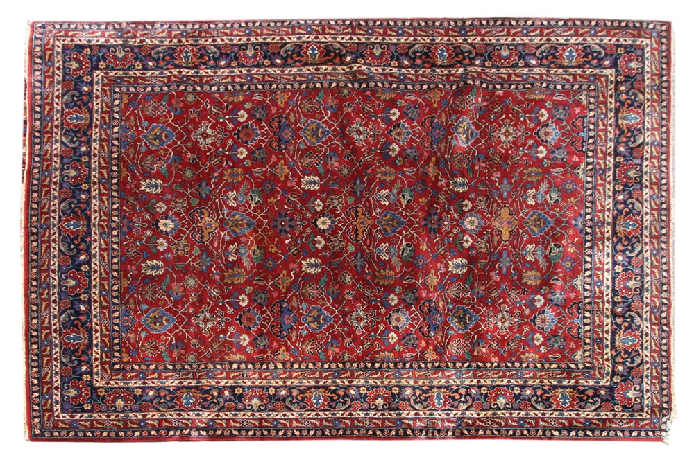 Antique Persian Kerman/Mahal Pattern Rug (1 of 7)
