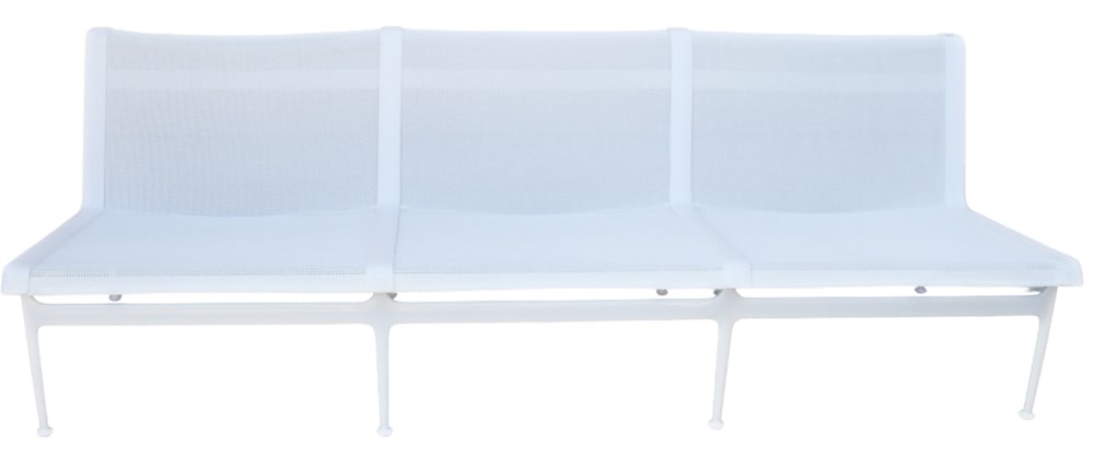 Richard Schultz for Knoll Furniture "Swell" Couch: Richard Schultz for Knoll Furniture "Swell" Collection couch, 1966-style, 29" H x 87" L x 31" D. Provenance: Cohasset, Massachusetts collection.