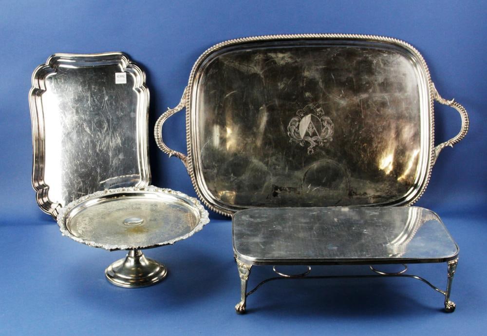 Large Group of Silverplate Serving Pieces (1 of 9)