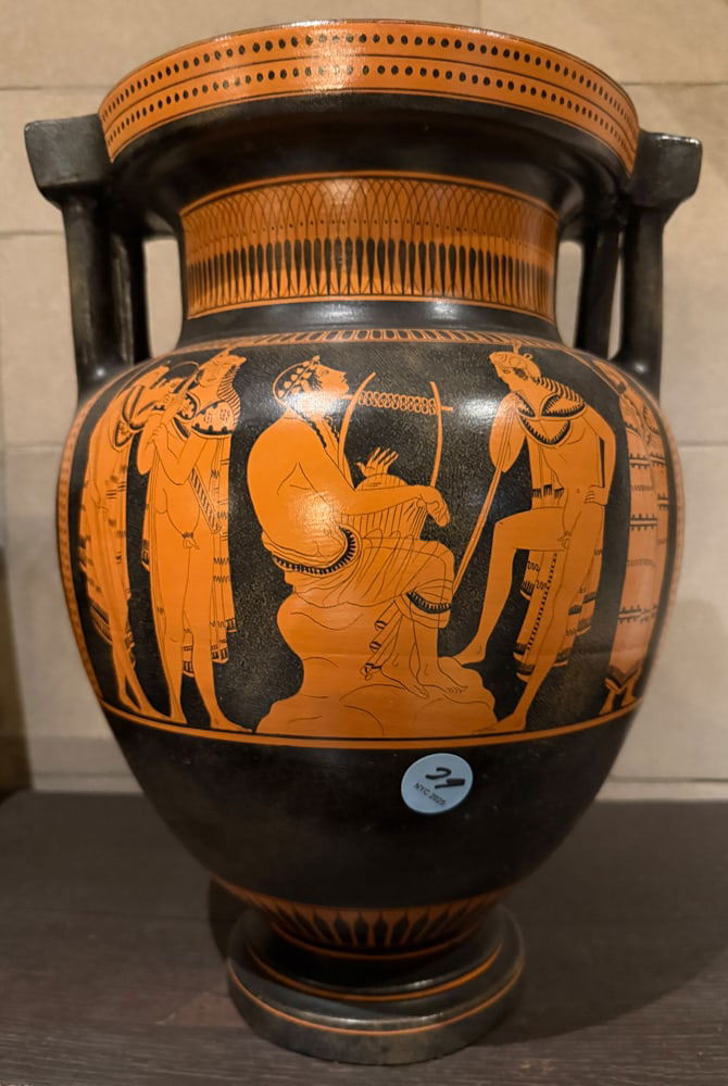 GREEK REVIVAL VASE, KRATER SHAPE (1 of 3)