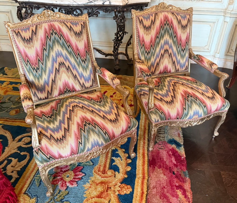 PAIR OF FRENCH REGENCE STYLE GILTWOOD FAUTEUILS (1 of 4)