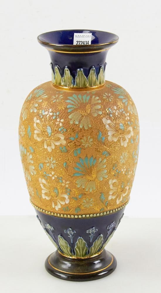 19th/20thC "Doulton Lambeth England" Marked Vase (1 of 10)