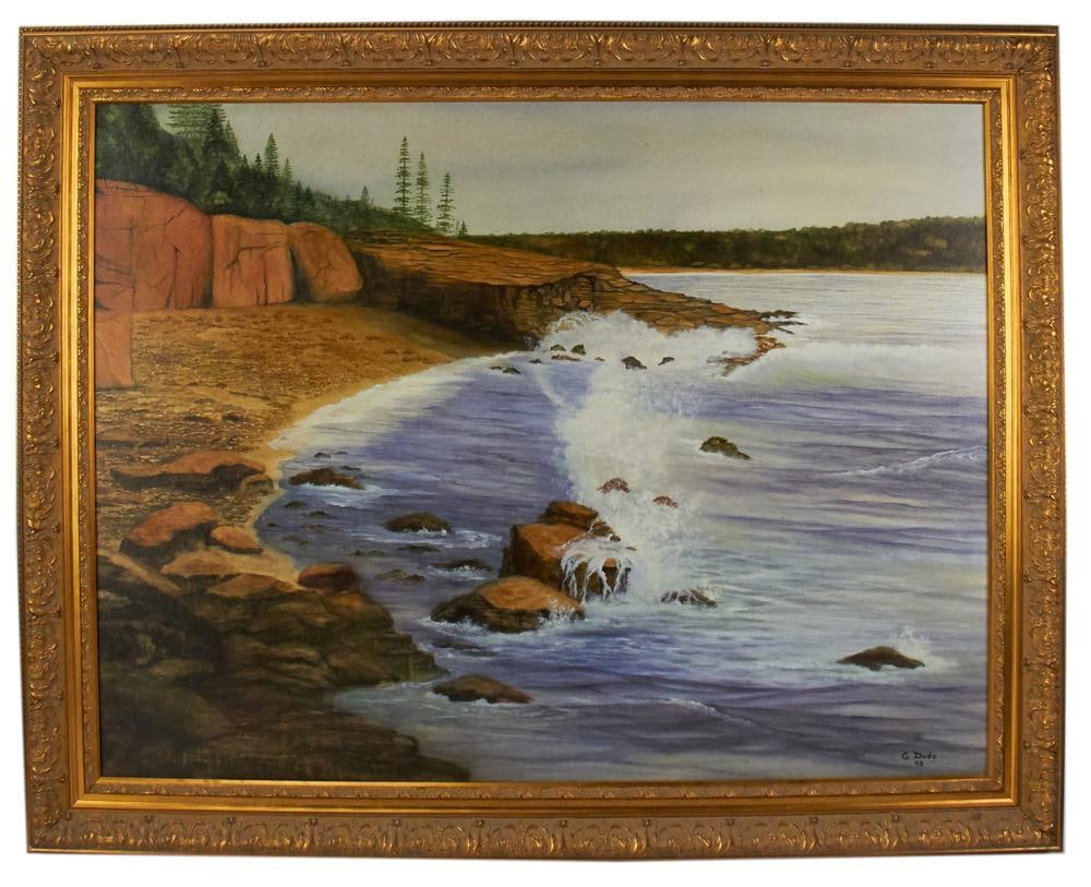 Gary Duda, Seascape, Oil on Canvas (1 of 8)