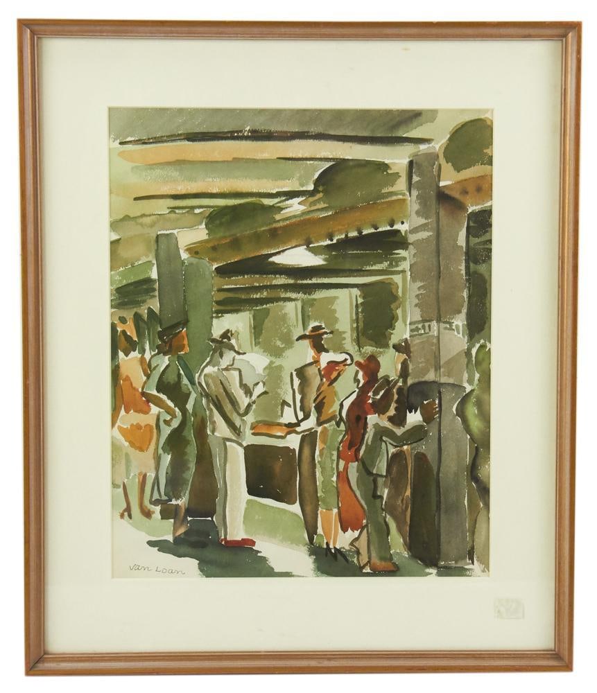 Dorothy Van Loan, Subway Station, Broad Street, PA (1 of 9)