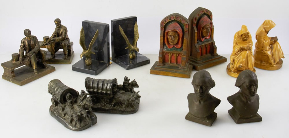 Collection of Figural Bookends (1 of 11)
