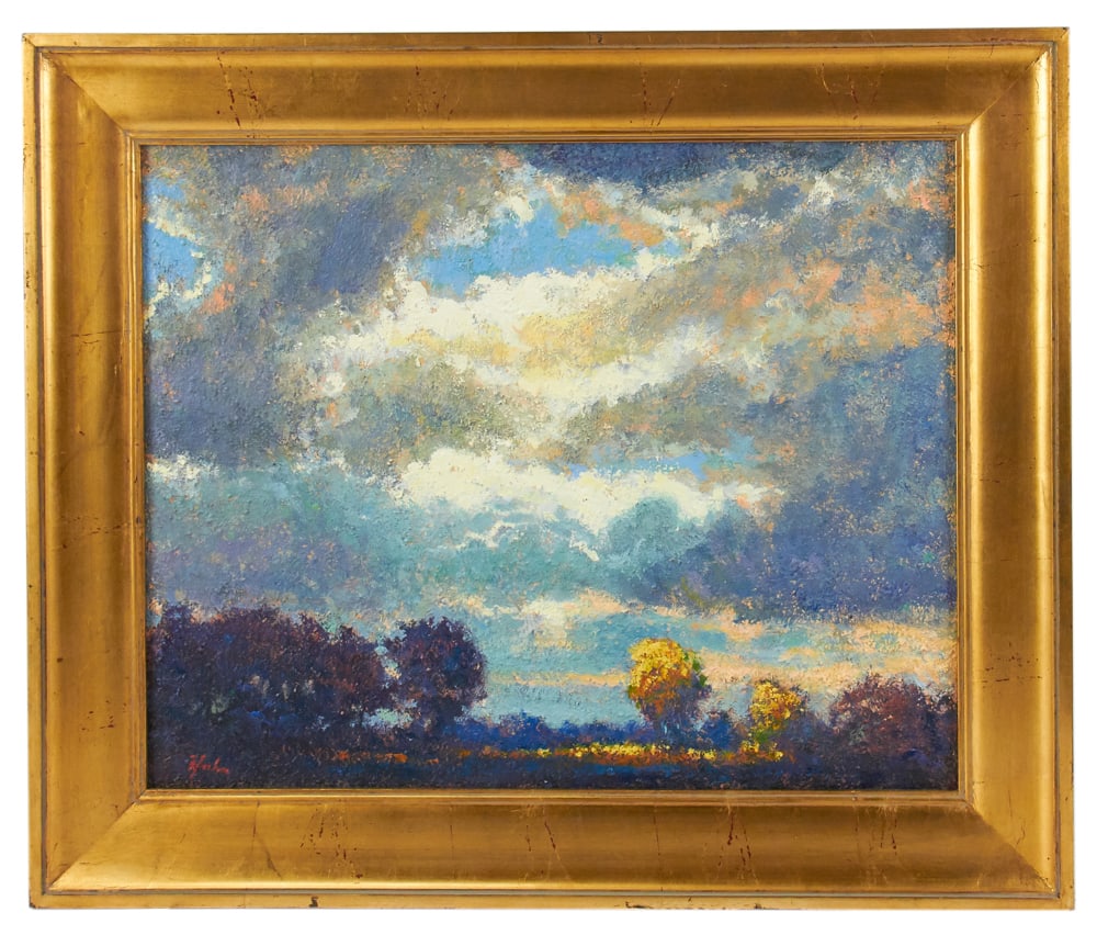 David Hann, Bucks County Landscape, Oil on Canvas (1 of 8)