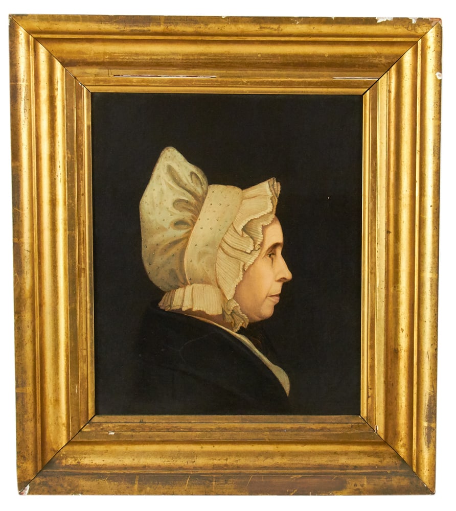 19thC Portrait of Woman, Oil on Canvas (1 of 6)