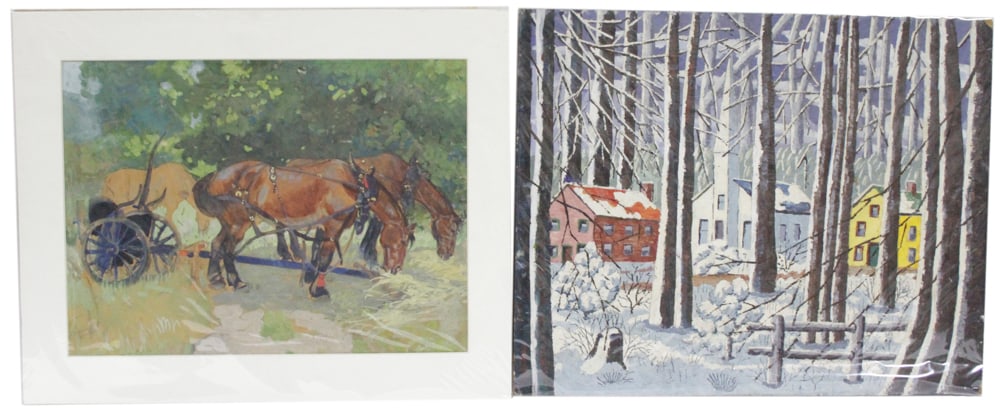 Assorted Paintings and Watercolors (1 of 11)