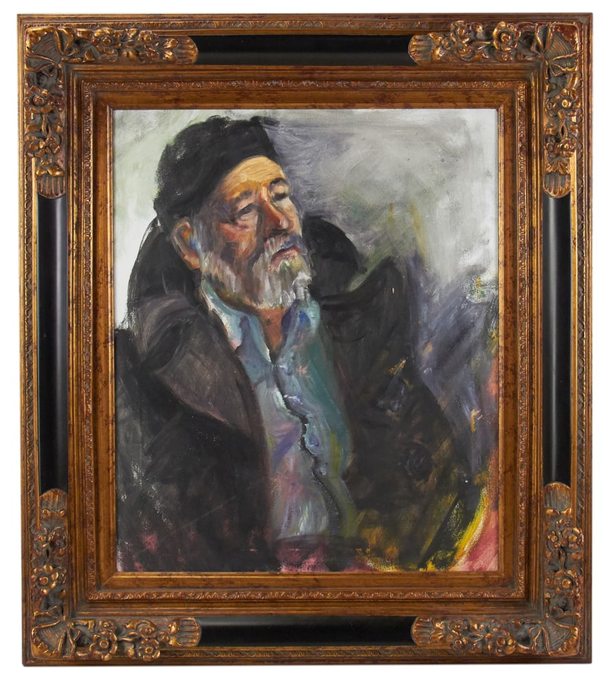 20thC, Old Man and the Sea, Oil on Canvas (1 of 9)