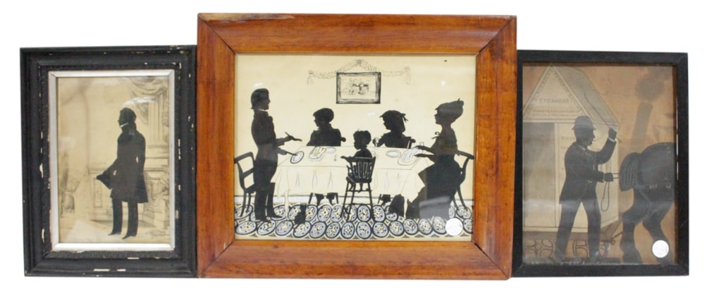 Group of 19thC Silhouettes (1 of 2)