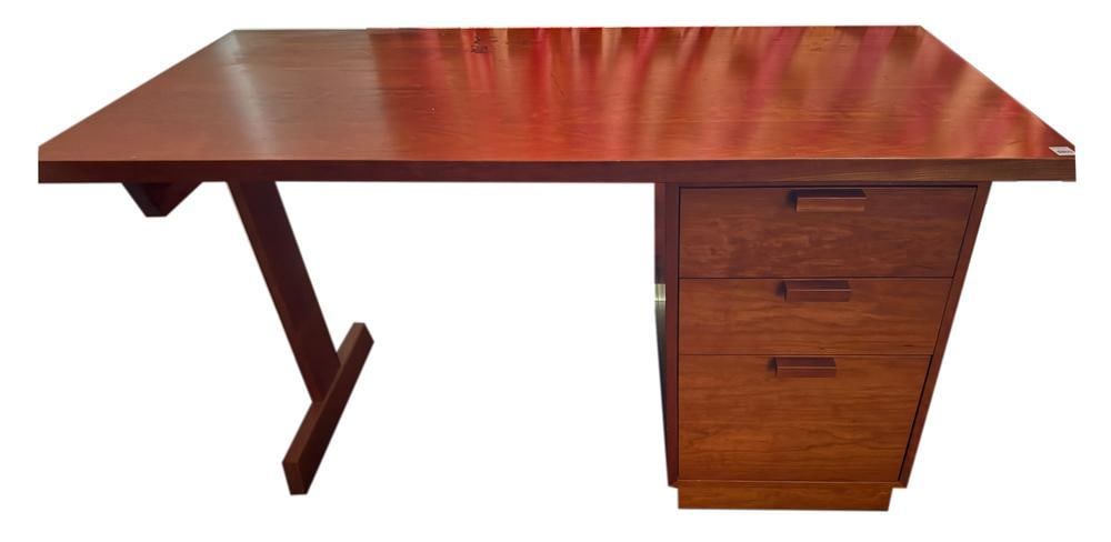 Charles Webb Cherry Wood Desk (1 of 2)