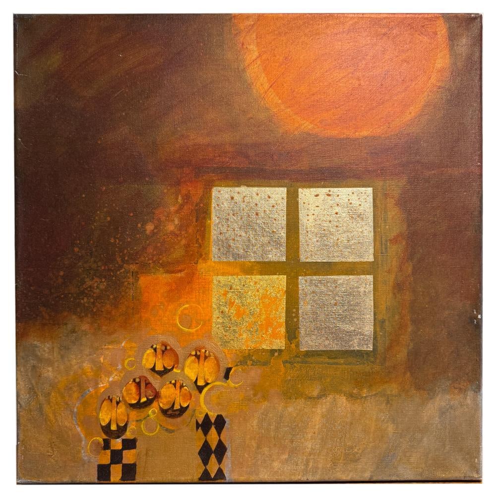 Brian Ferran, Oil on Canvas: Brian Ferran, oil on canvas, 20" x 20". Provenance: Estate of Timothy Gillette of Brookline, Massachusetts.