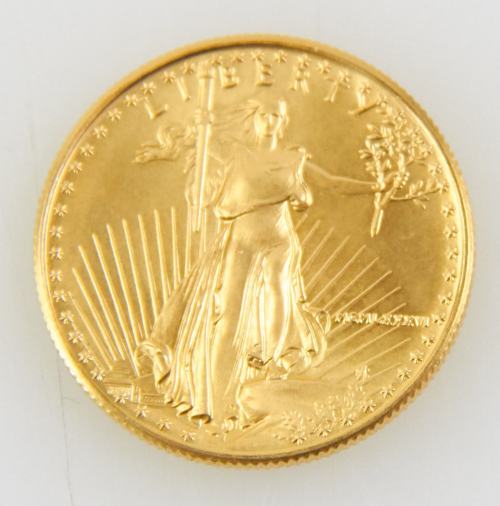 US 25-Dollar Liberty Gold Coin (1 of 5)