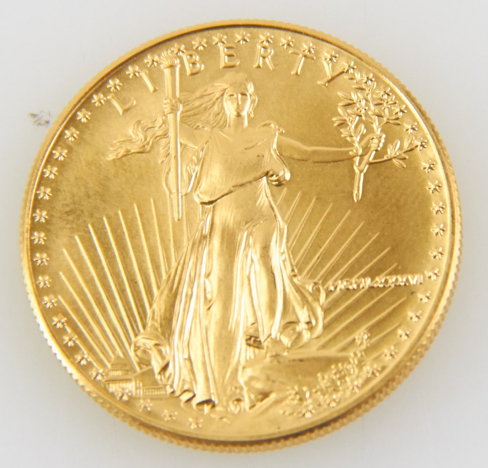 US 50-Dollar Liberty Gold Coin (1 of 5)