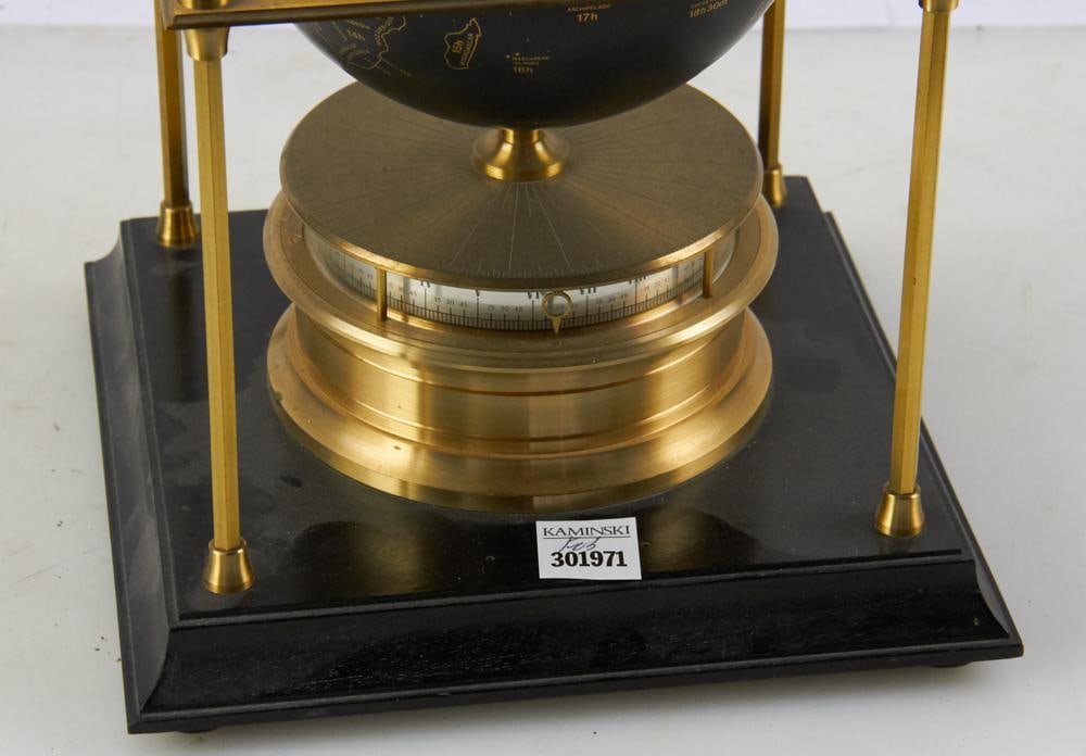 Brass Royal Geographical Globe - 4