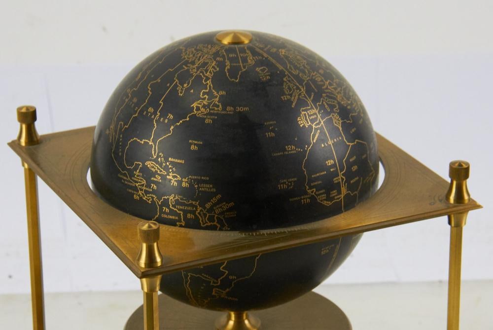 Brass Royal Geographical Globe - 6
