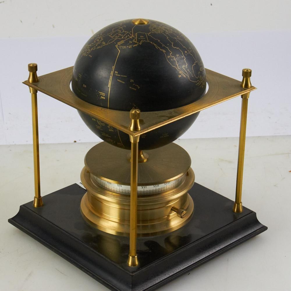 Brass Royal Geographical Globe - 8