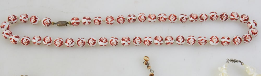 Assorted Necklaces, Turquoise, Amber, Rose Quartz, etc. - 3