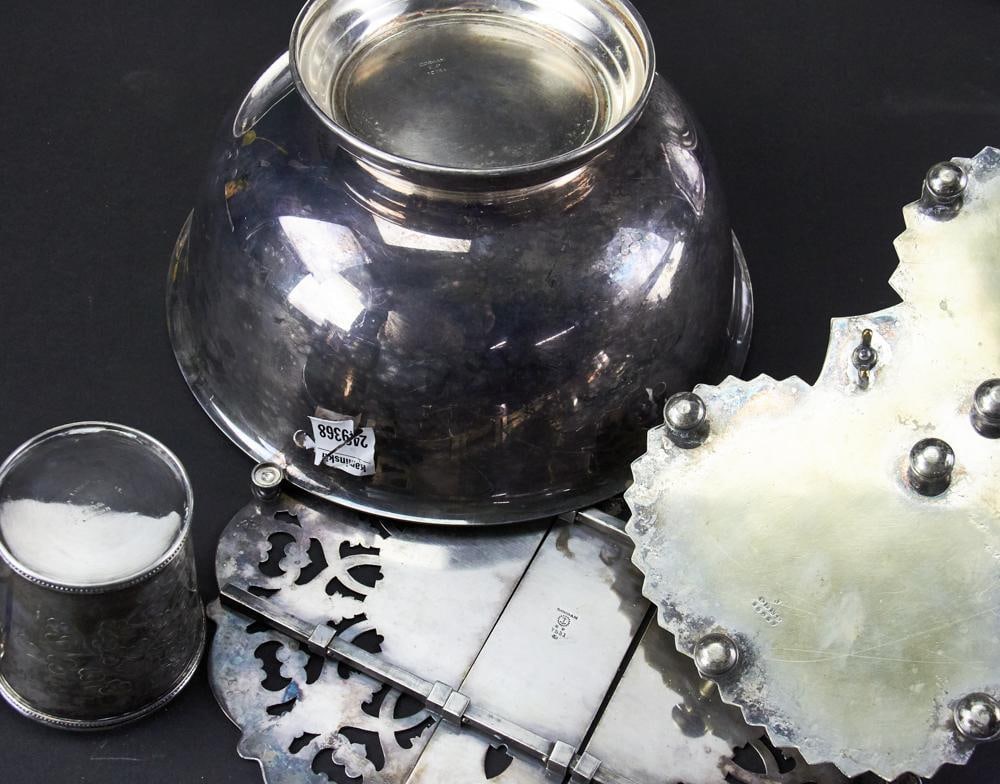 Large Silverplate Lot - 11