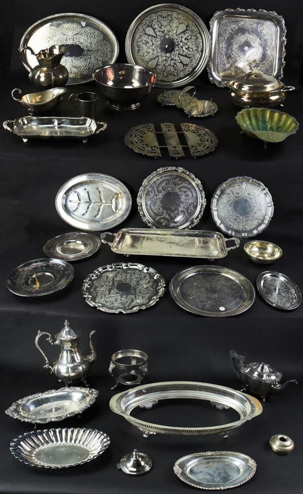 Large Silverplate Lot (1 of 20)