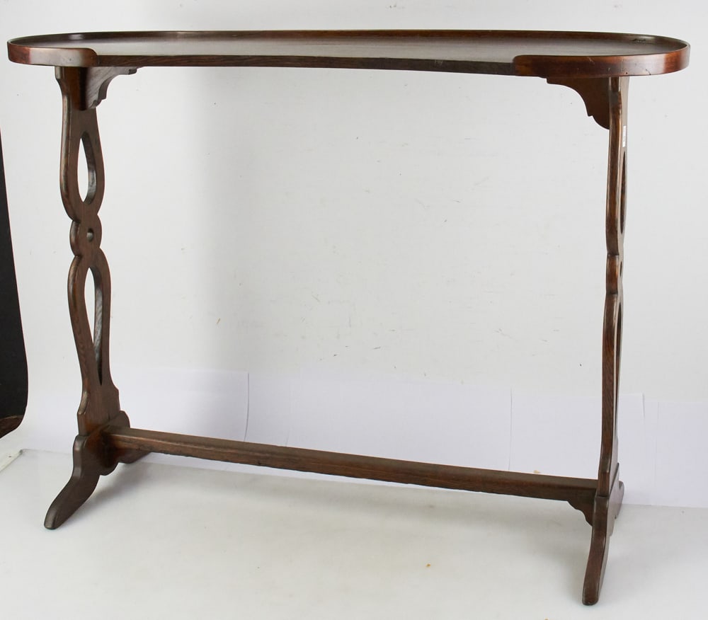 Early Oak Occasional Table and Pair of 19thC Youth Chairs - 2