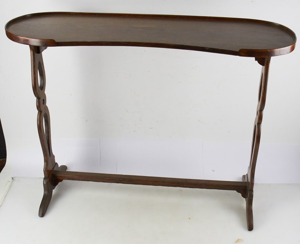 Early Oak Occasional Table and Pair of 19thC Youth Chairs - 5