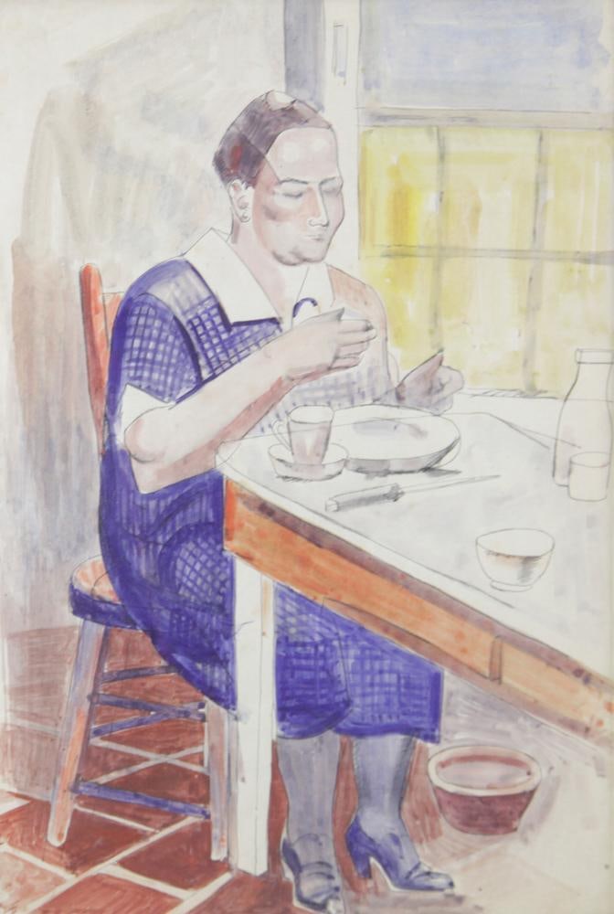 Breakfast Watercolor - 2
