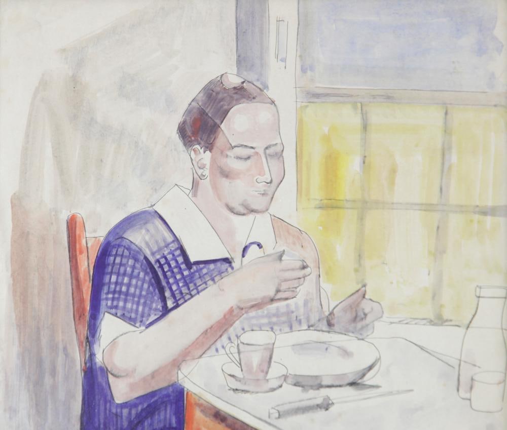 Breakfast Watercolor - 3