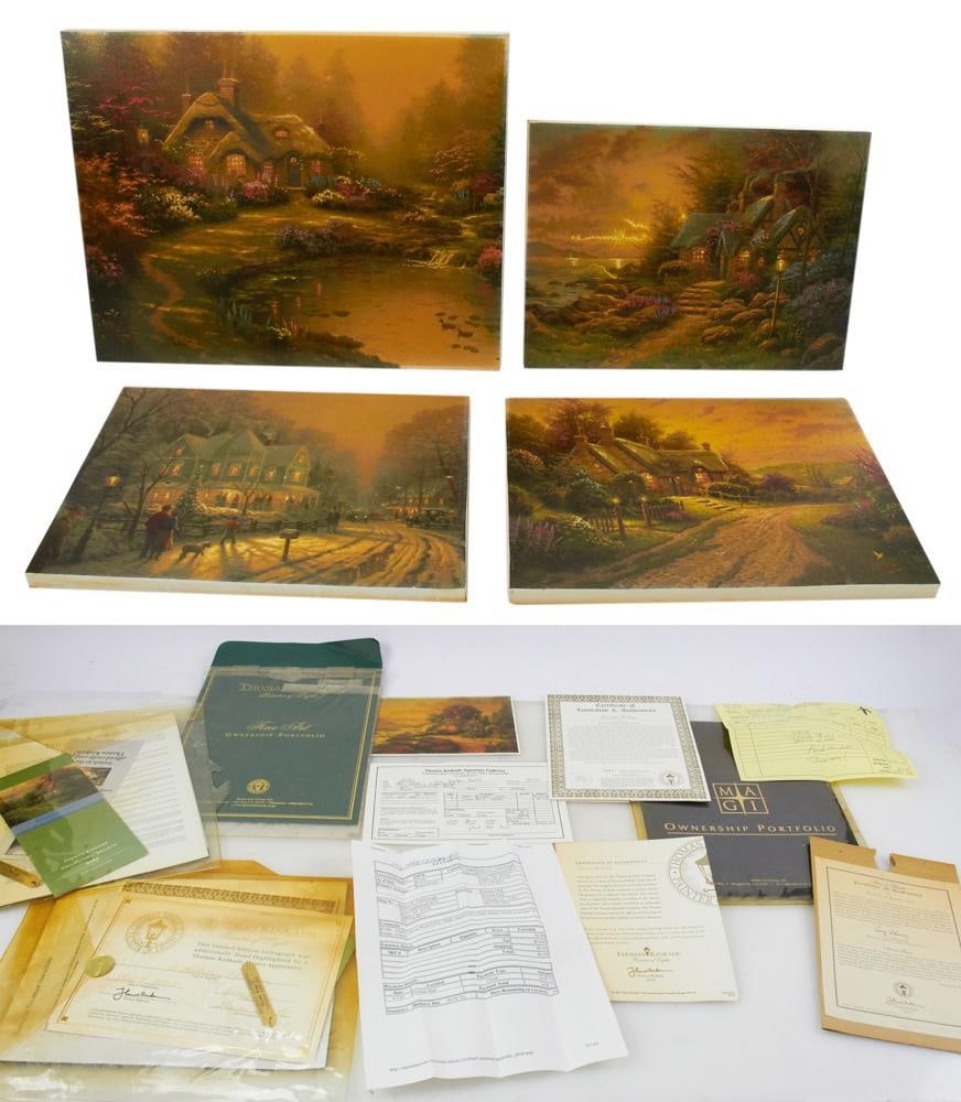 Thomas Kinkade, Limited Edition Prints on Canvas (1 of 20)