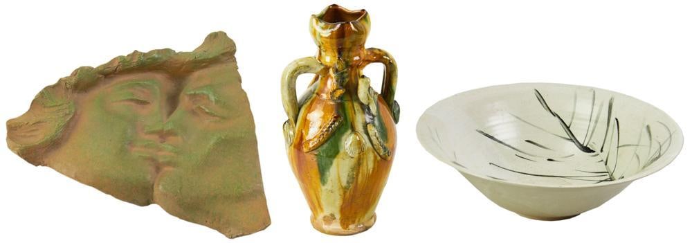 Three Studio Art Pottery Pieces (1 of 7)