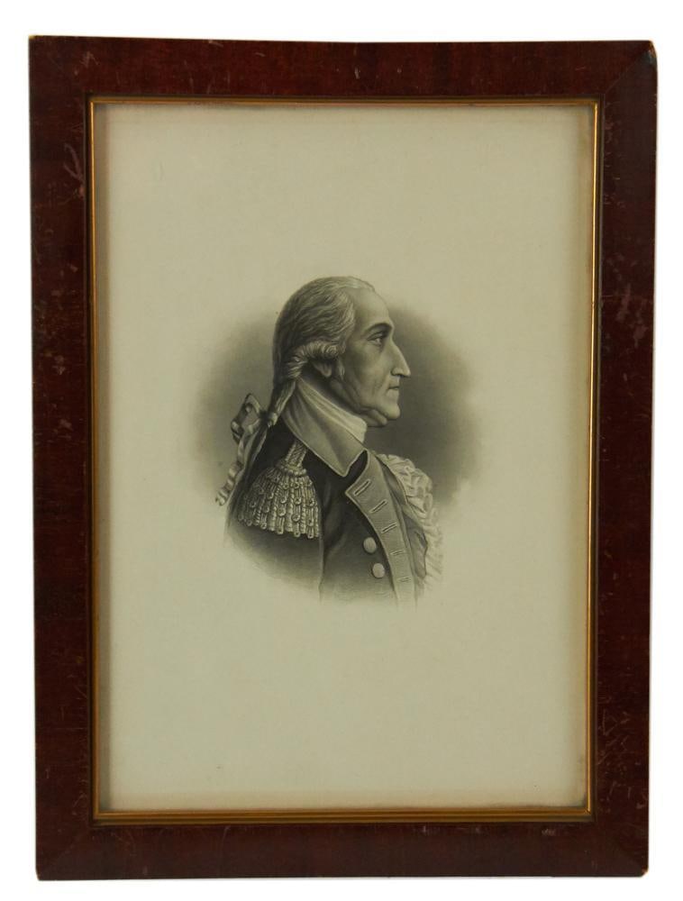Print, Portrait of George Washington Done in 1783 (1 of 5)