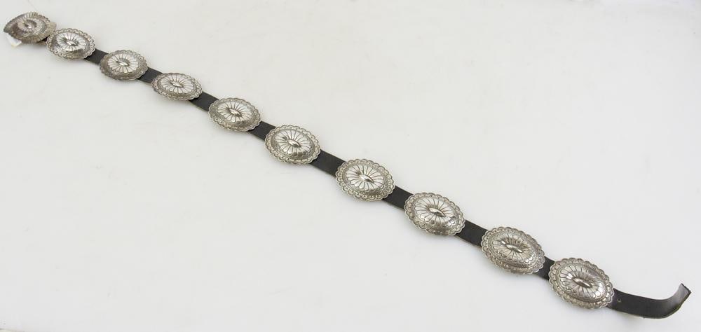 Navajo Silver Bell Pawn Circa 1940s: Navajo silver bell pawn circa 1940s. Provenance: Wakefield, Massachusetts collection.