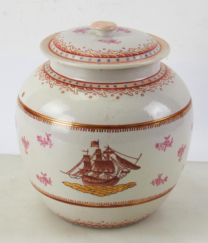 Chinese Export Porcelain Ginger Jar (1 of 10)