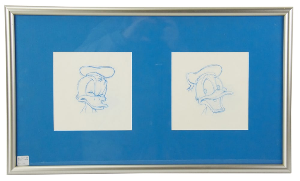 Donald Duck Original Production Drawings (1 of 10)