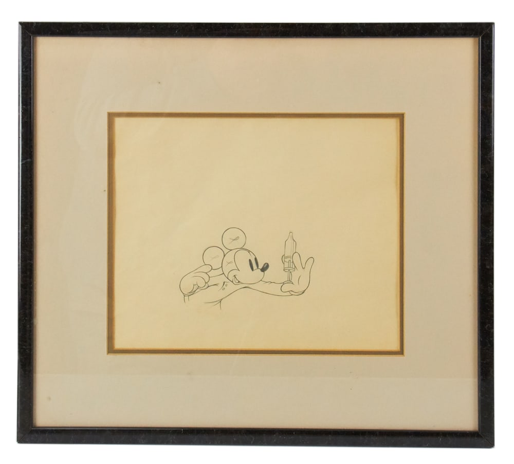 Mickey Mouse "Society Dog Show" Original Drawing (1 of 9)