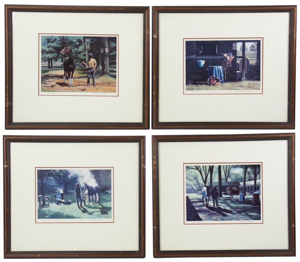 Anthony M. Alfonso, Group of Equine Prints (1 of 20)