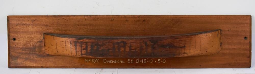 Antique Half Hull - 4