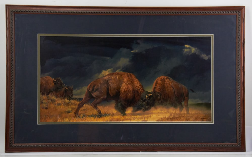 Nancy Glazier, "Rolling Thunder", Print - 2