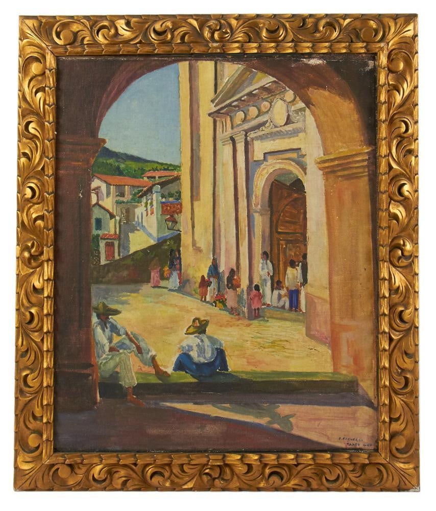 F. Figueroa, Taxco Guerrero Mexico Church Entry (1 of 8)