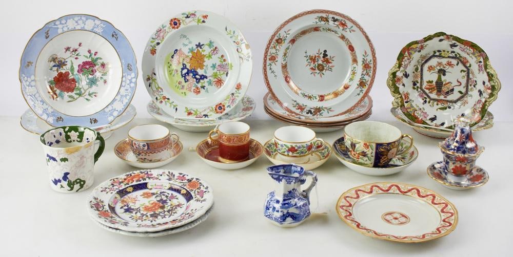 19thC English Derby and Soft Paste China (1 of 20)