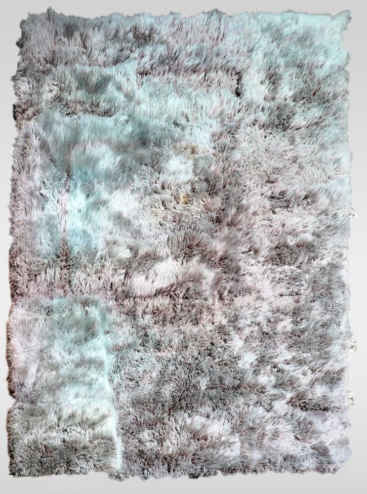 Fiure Shag Rug: Fiure shag rug, 11' 8" x 8' 3".